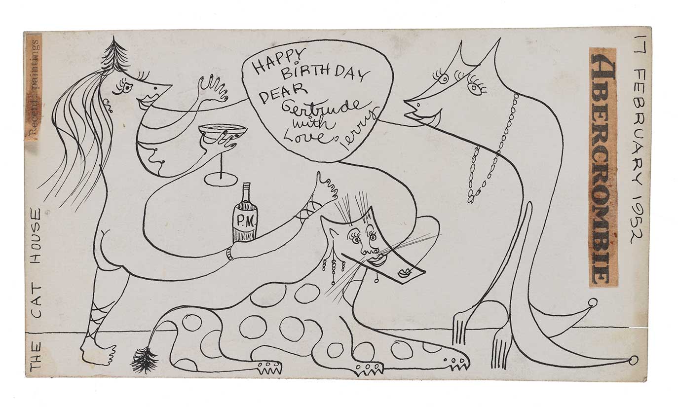 Birthday Greeting illustrated by Jerome Karidis