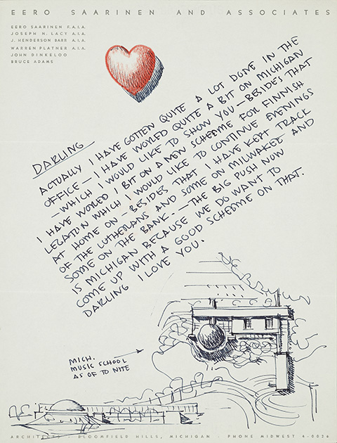 Blog Love Letters To Michigan Archives Of American Art Smithsonian Institution