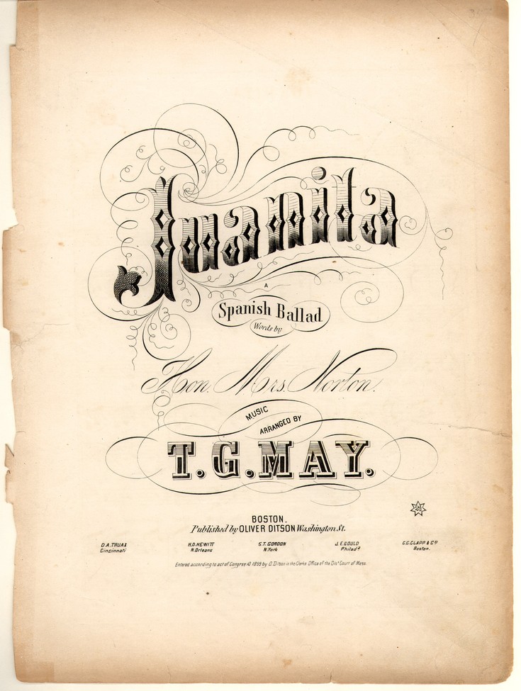 Sheet Music For Juanita